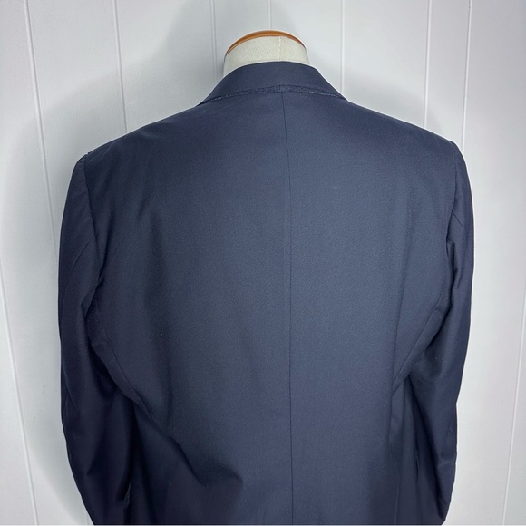 Fallan & Harvey Ltd Navy Wool Blazer - Picture 10 of 12